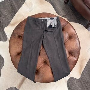 Men’s Banana Republic Gray Pinstripe Dress Pants